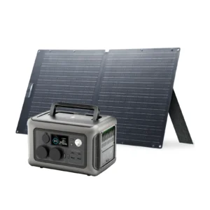Portable Powerstation with Solarpanel (Optional)
