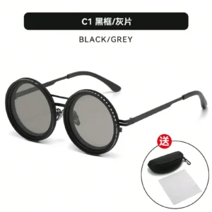 Rotating Filter Polarized Sunglass